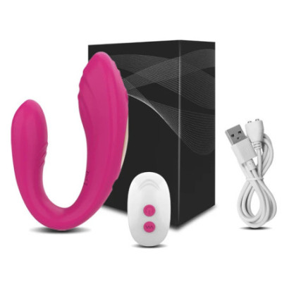 Wireless Remote Control Vibrating G Spot Clitoris Stimulator Double Penetration Dildo Vibrator Sex Toy For Women Couple Adult 18