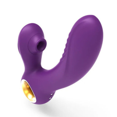 Tracy's Dog Female Clitoris Stimulation Adjustable Sucking Shock Stick G-spot Vibrators For Women Toy Sex - Sex Sucking Toys - P